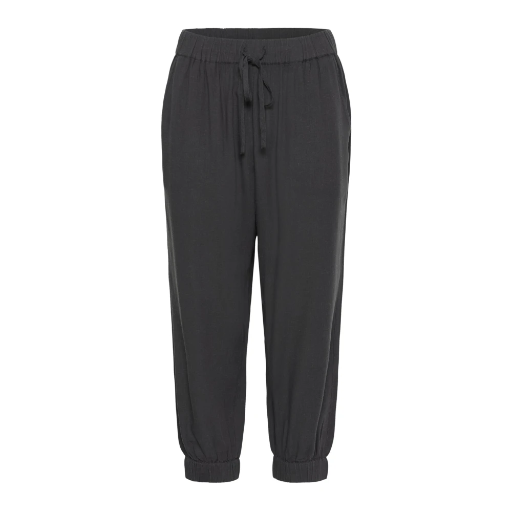 Kaffe Zwart Oester Capri Broek Gray Dames