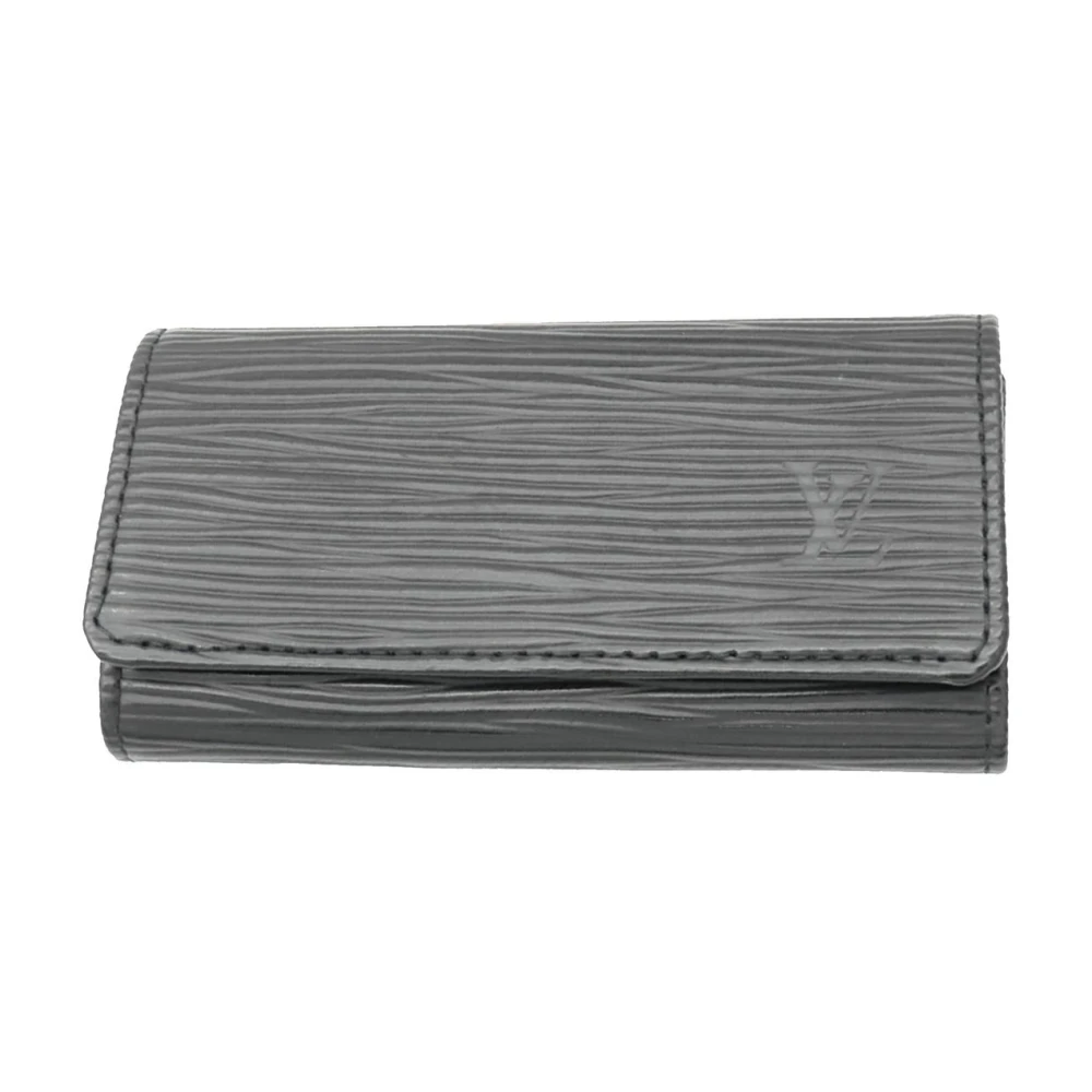 Louis Vuitton Vintage Unisex Black Pre-Owned Key Holder