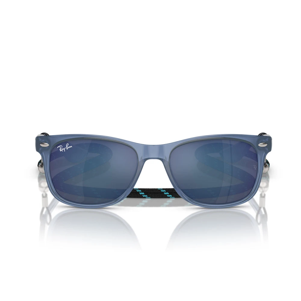 Ray-Ban Blue Sunglasses, Unisex, 47 Mm, Wayfarer Junior Edition