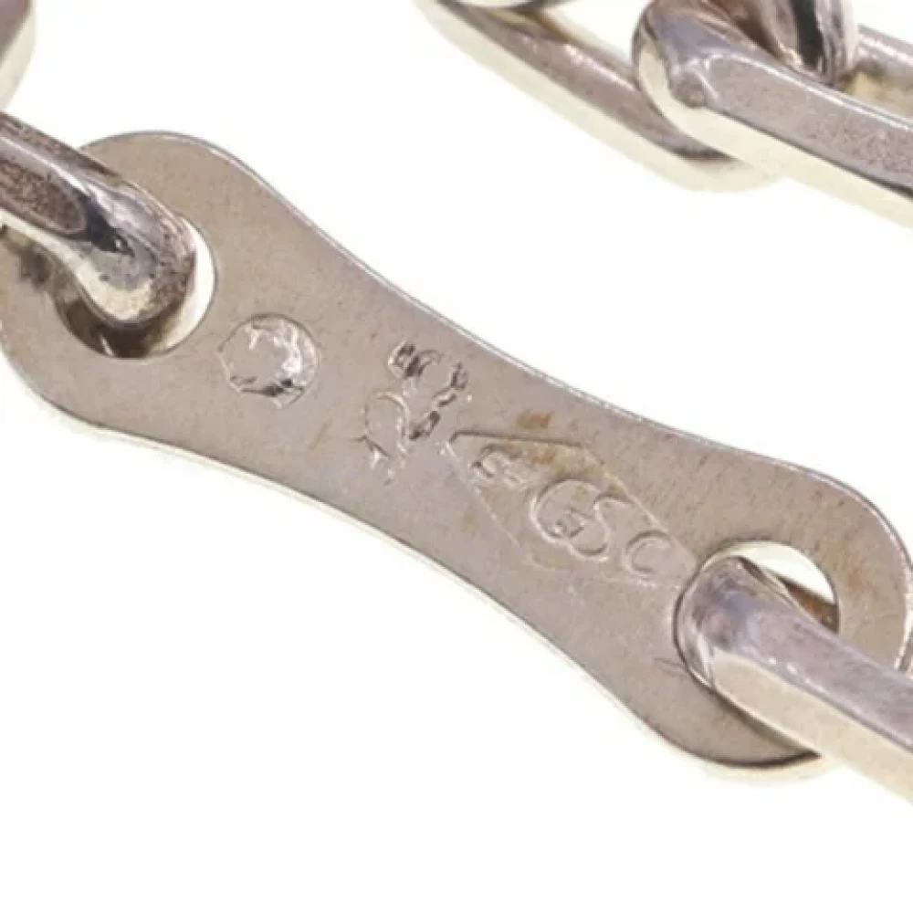 Hermès Vintage Pre-owned Silver key-holders White Dames