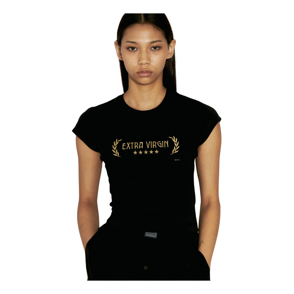 Eytys T-Shirts Black Dames