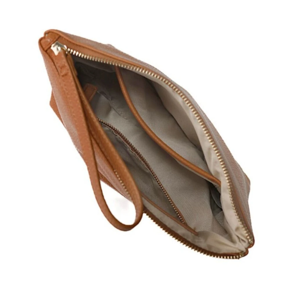Byblos Stijlvolle Dames Clutch Tas Brown Dames