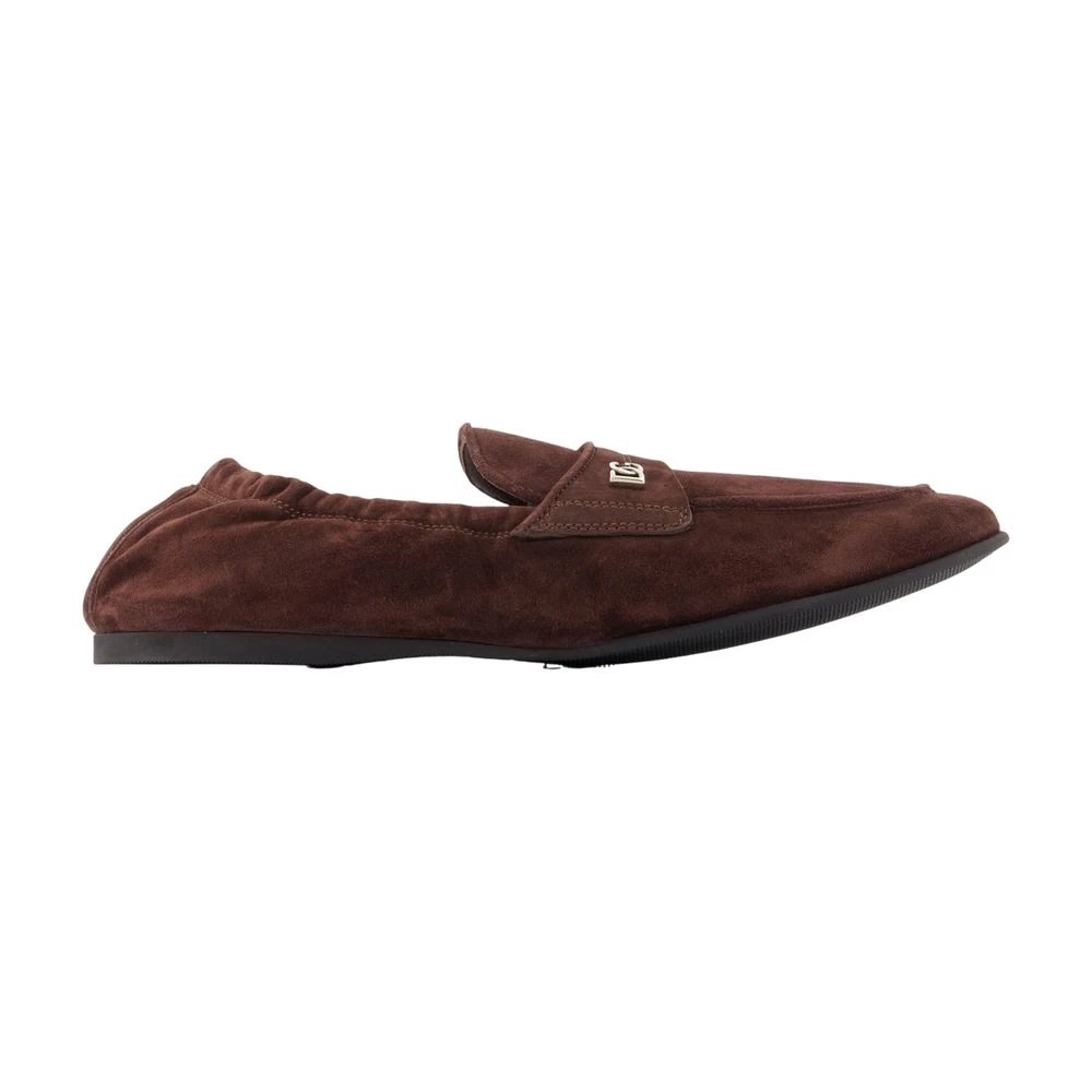 Dolce & Gabbana Loafers, Male, 10 Uk, Ariosto Loafers Brown
