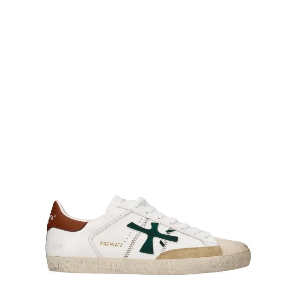Premiata Steven 8043 Heren Schoenen Wit