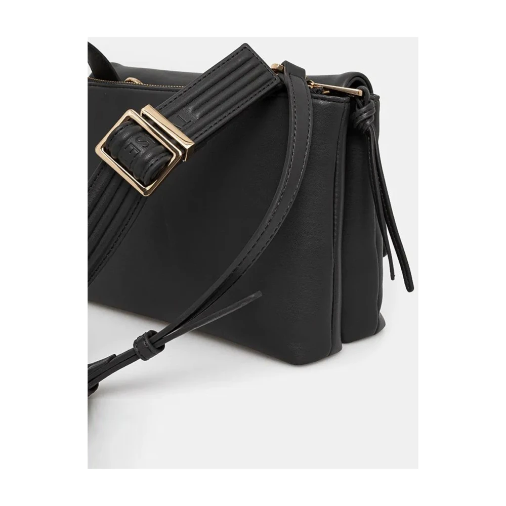 Twinset Multifunctionele Synthetisch Leren Handtas Black Dames