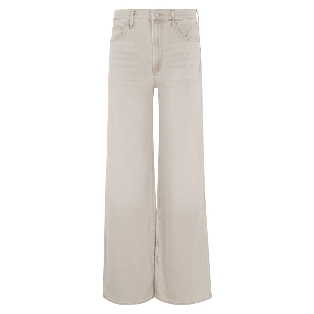 Mother Women's Beige Undercover Sneak Jeans - Wide Jeans - W27 - Jeans