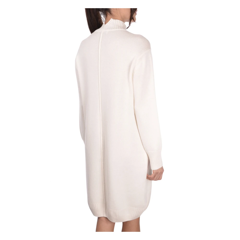 Gran Sasso Elegante Jurk Abitino Beige Dames