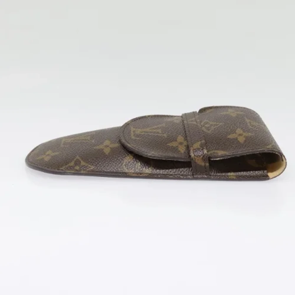 Louis Vuitton Vintage Pre-owned Canvas pouches Brown Dames