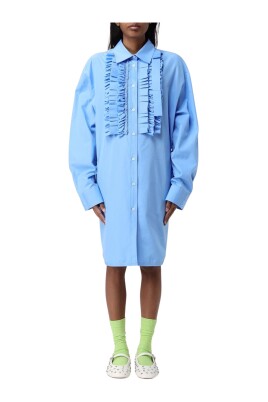 robe-midi-elegante-bleue-femme