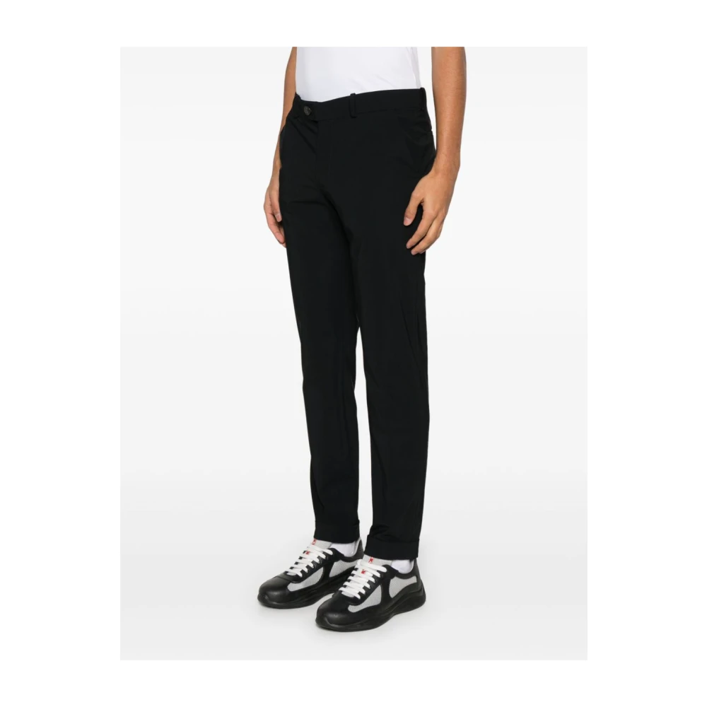 RRD Zwarte broek met knoopsluiting aan de voorkant Black Heren
