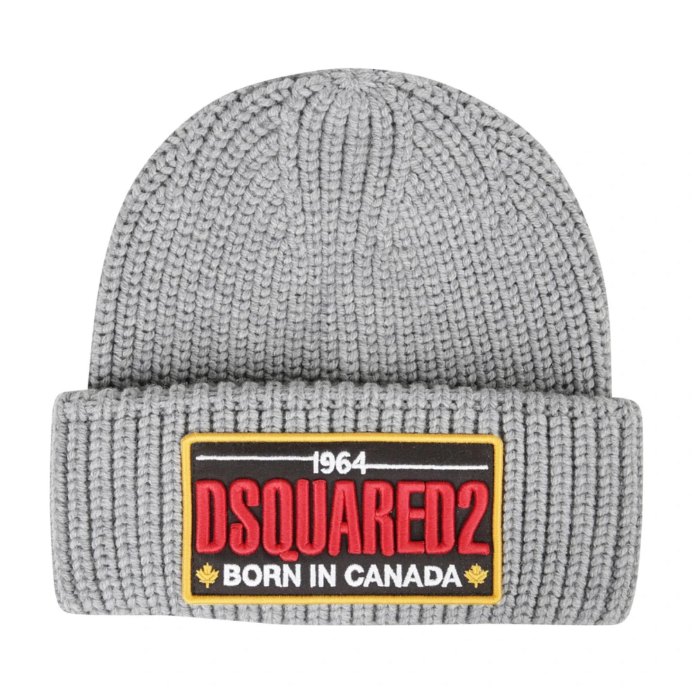 Dsquared2 Stijlvolle Hoed voor Mannen en Vrouwen Gray Heren