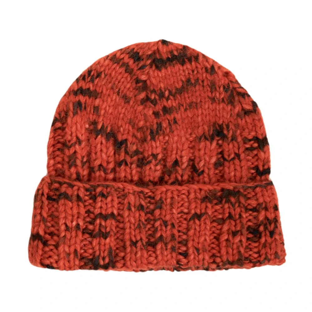 Antik batik Annabella alpaca wollen hoed Orange Dames