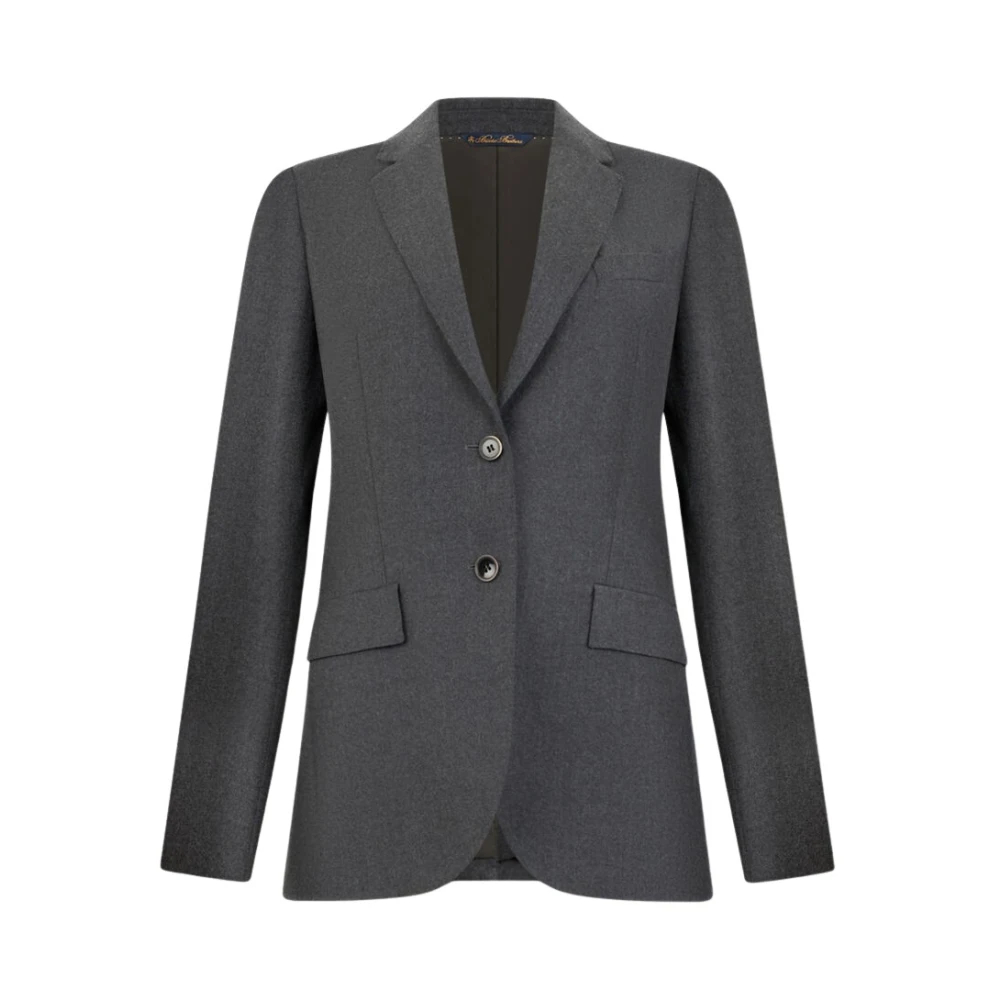 Brooks Brothers Women's Gray Blazers, Xl, Virgin Wool Blazer