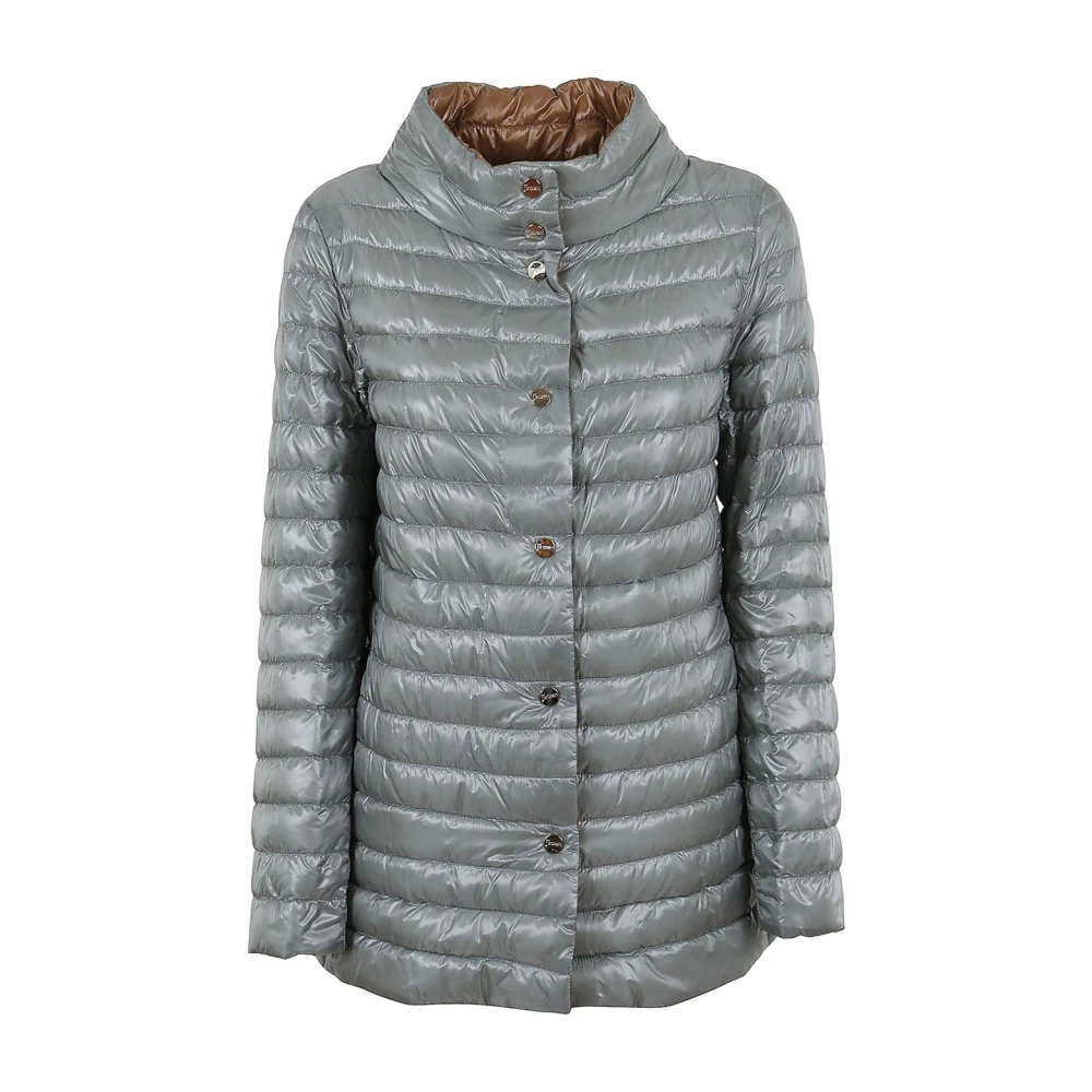 Herno Women's Green Reversible Ultralight Down Coat - Winter Jackets - 4XL- Jackets