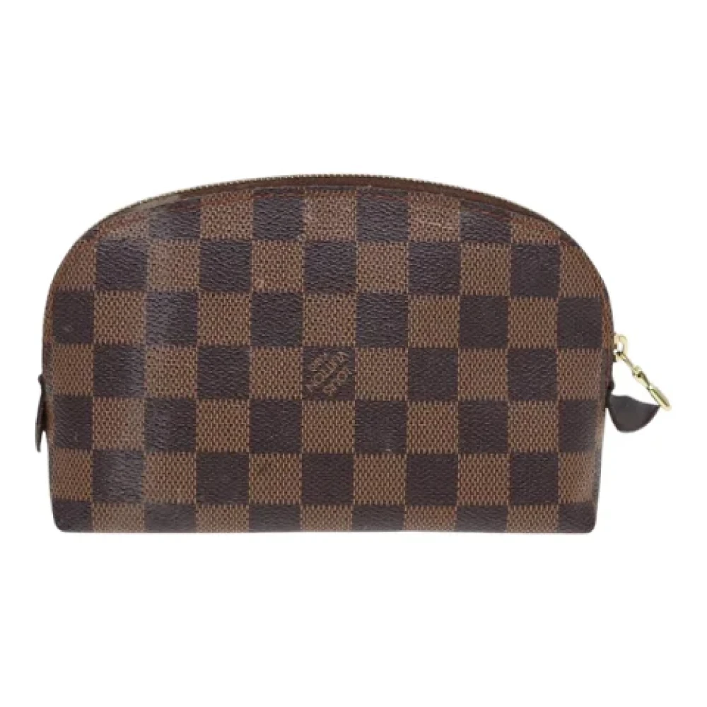 Louis Vuitton Vintage Pre-owned Canvas clutches Brown Dames