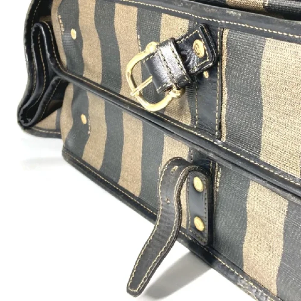 Fendi Vintage Pre-owned Fabric fendi-bags Brown Dames