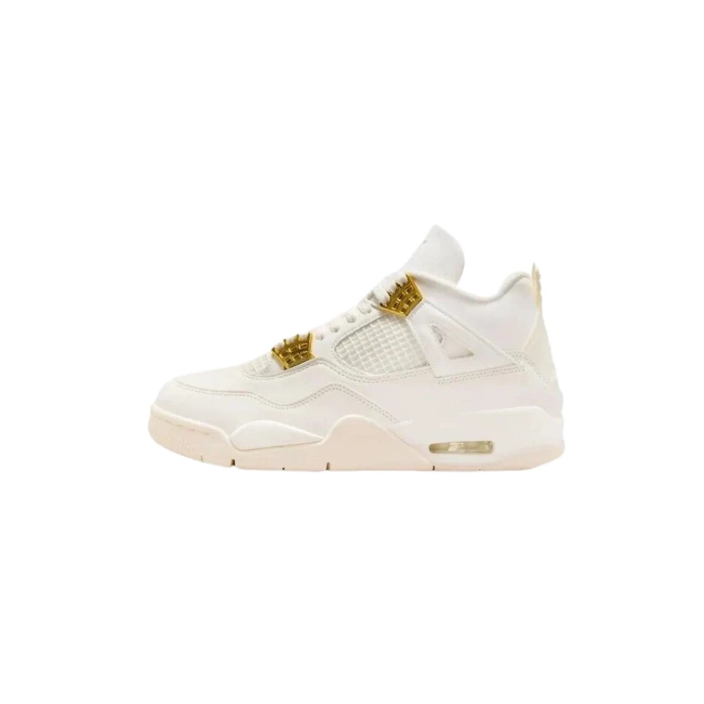 Jordan Retro Air 4 Sneakers Beige, Herr