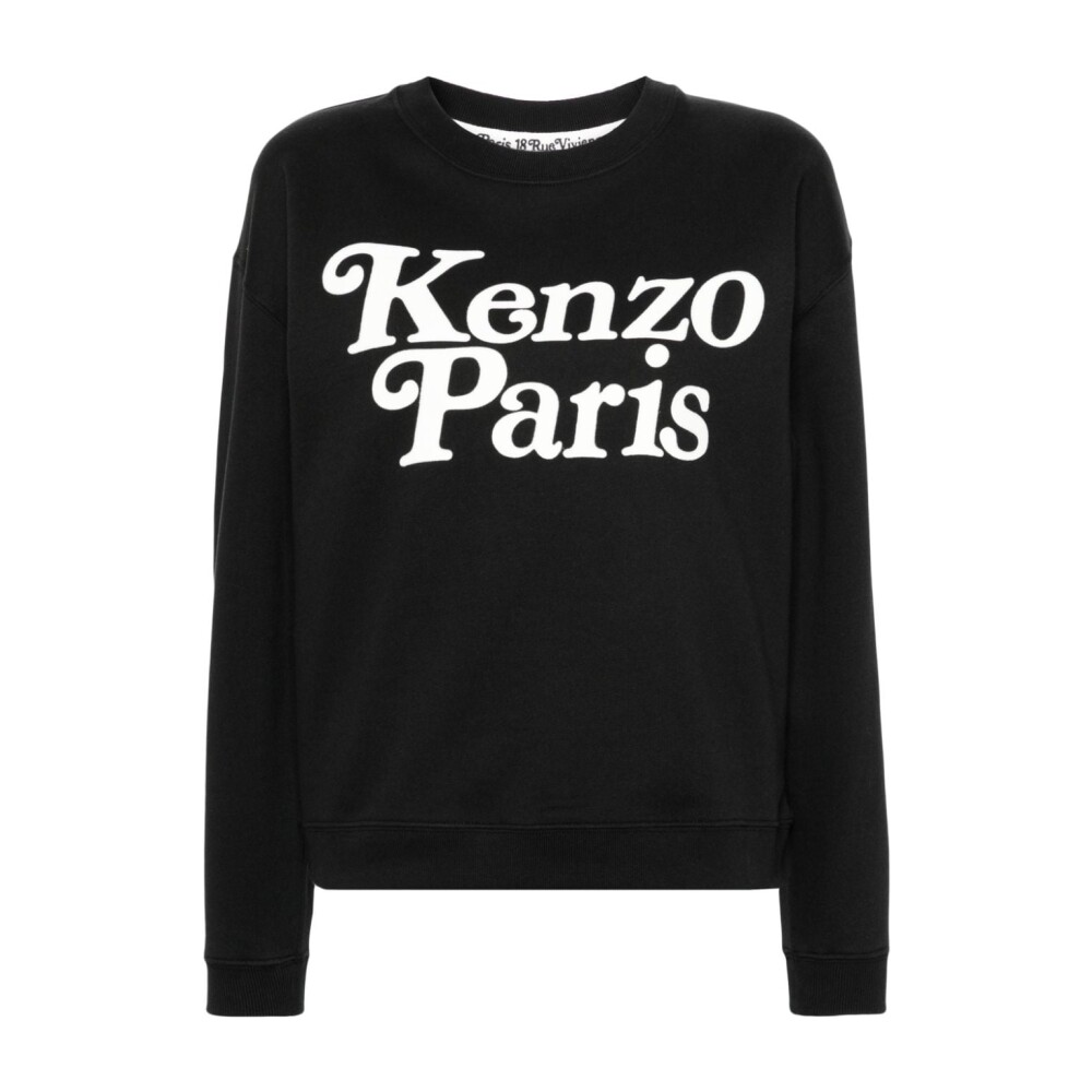 Felpa nera store kenzo donna