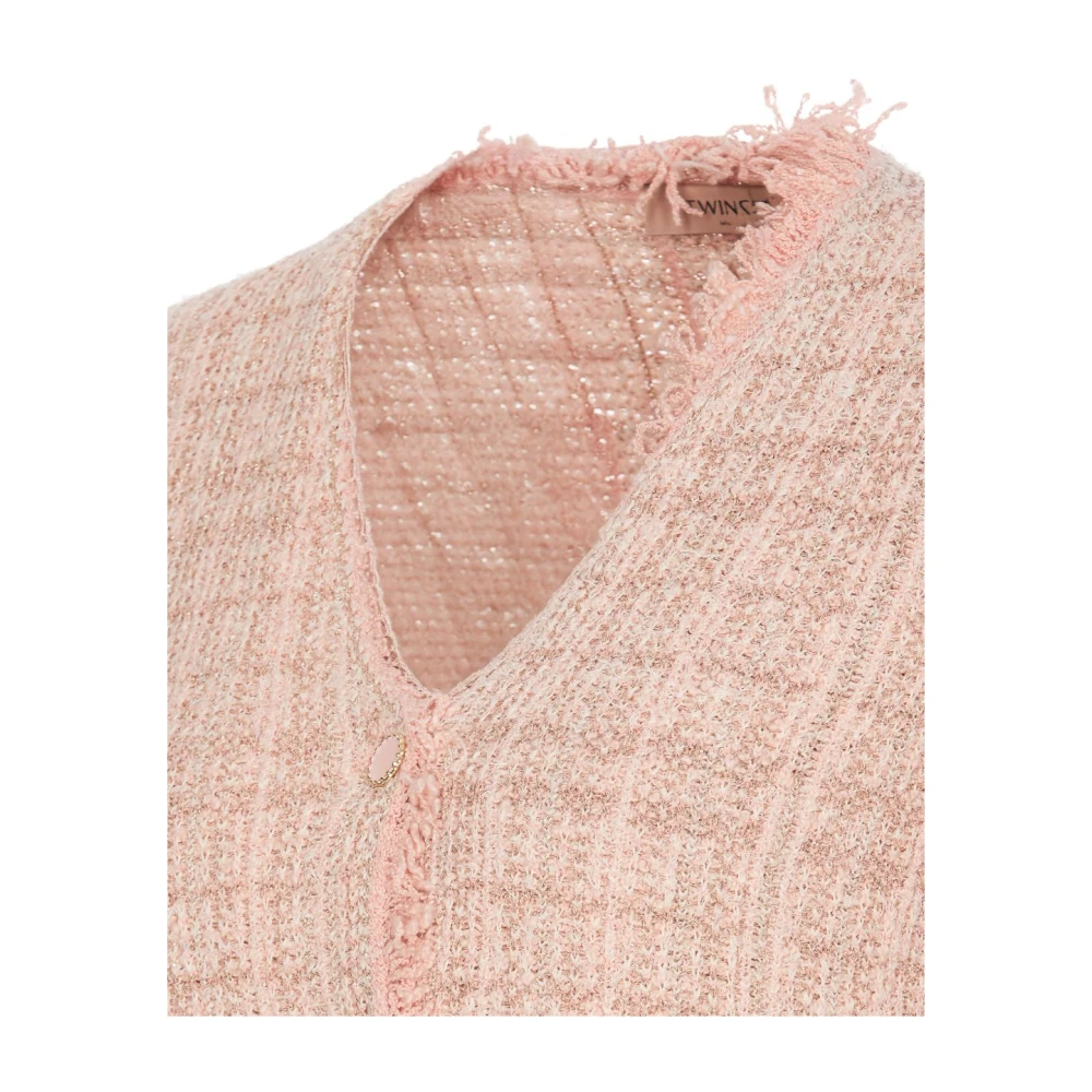 Twinset Roze Jasje Set Pink Dames