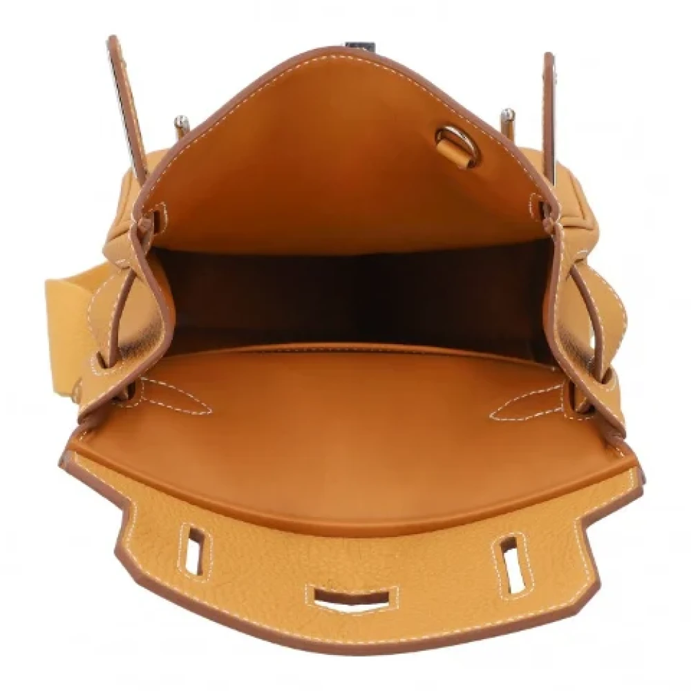 Hermès Vintage Pre-owned Leather shoulder-bags Brown Dames