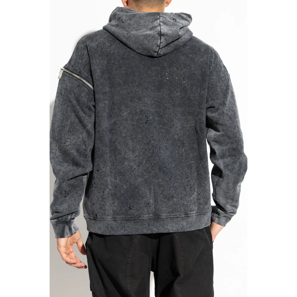 Dsquared2 Hoodie Gray Heren