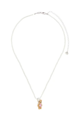 Halsband med nallebjörnsmotiv