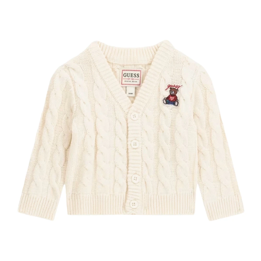 Guess Men's Blanc Baby Boy Cardigan - Image 2