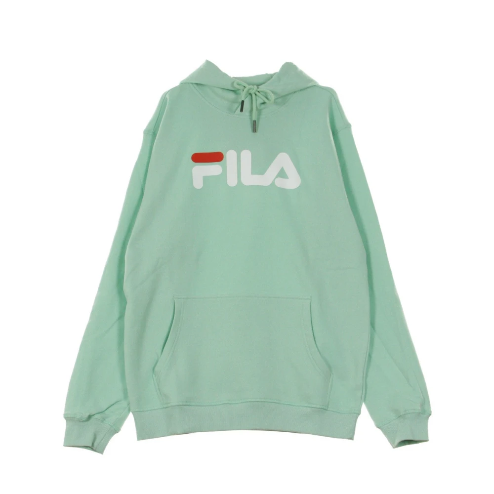 Fila Groene Kangoeroe Hoodie Lange Mouw Sweatshirt Green Heren