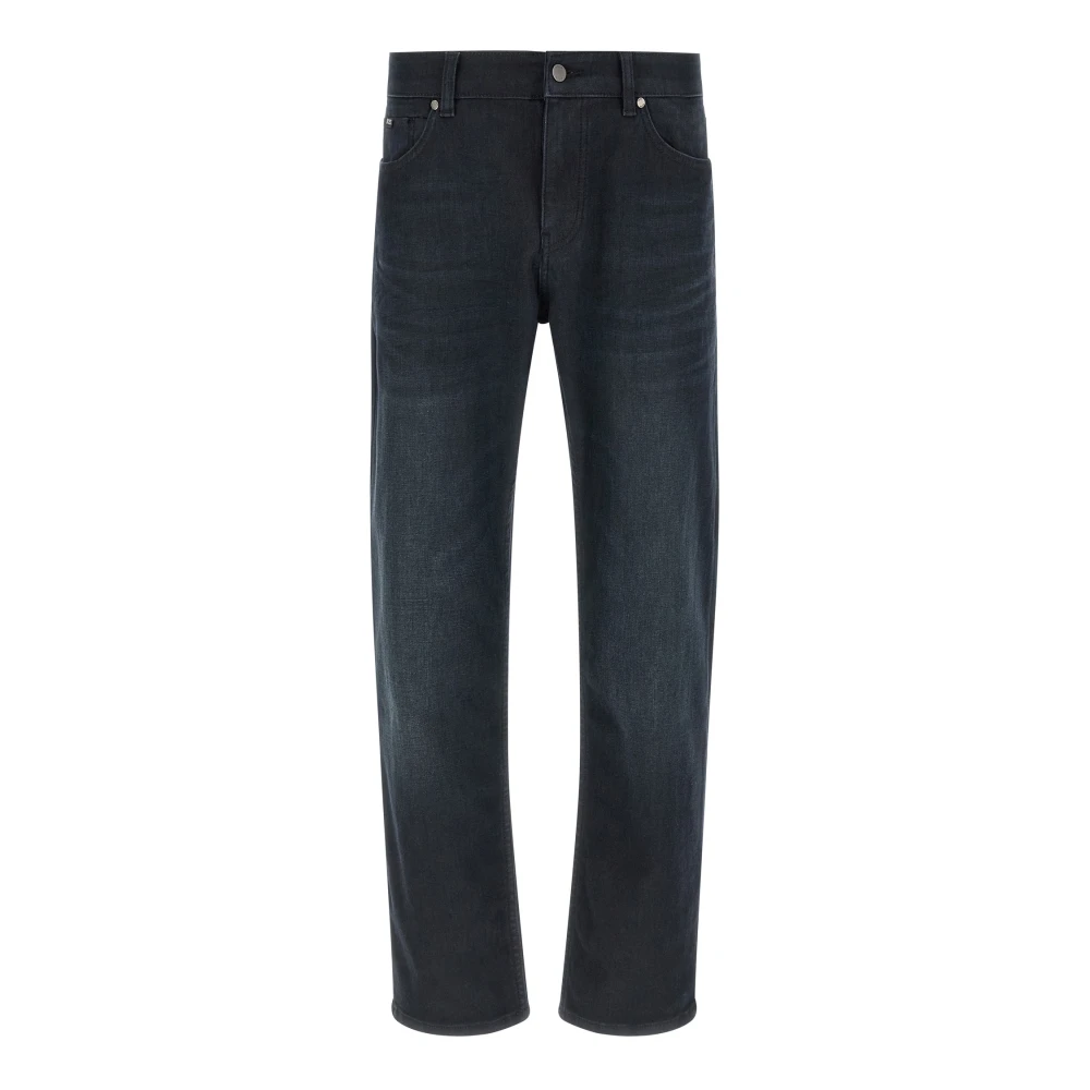 Hugo Men's Blue Straight Fit Jeans, W32 L32, P-Delaware Jeans