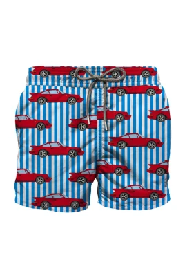 Mid-Length Boxer Swim Short