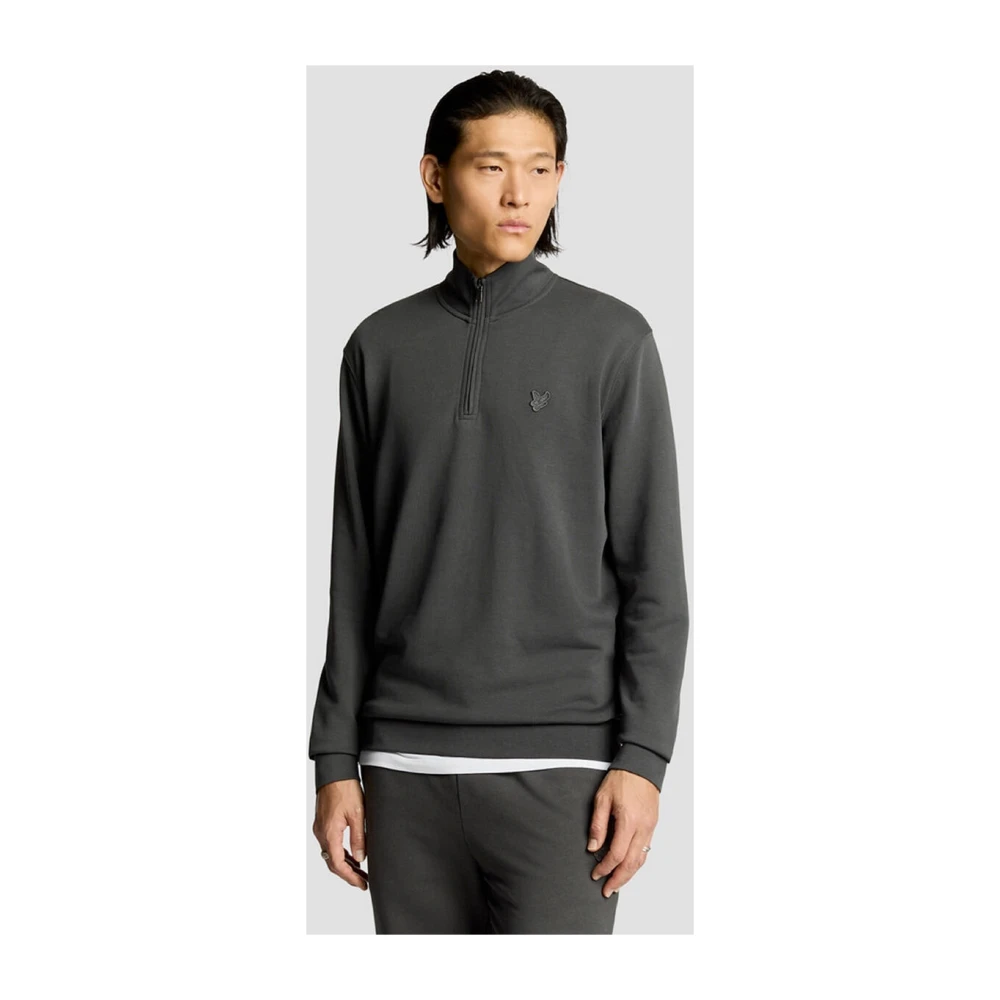 Lyle & Scott Casual Sweatshirt in Trendy Stijl Gray Heren