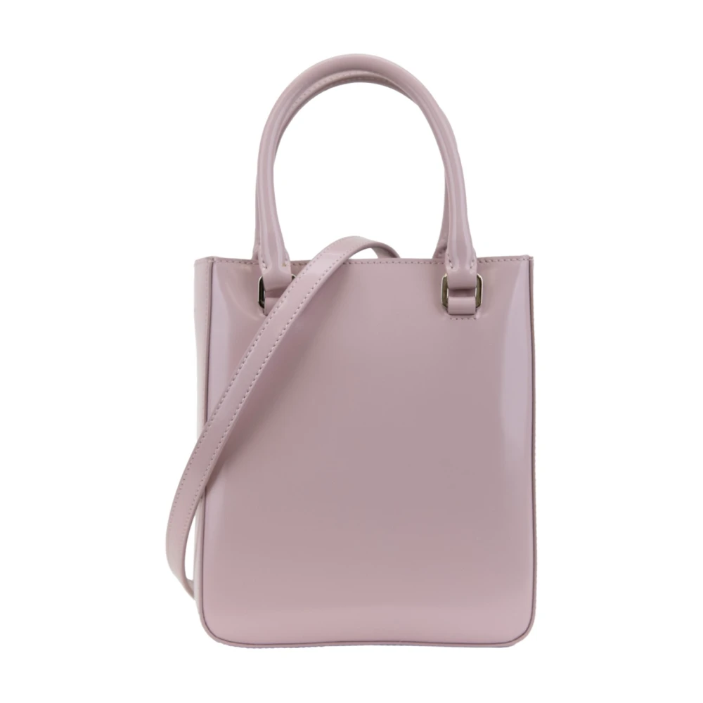 Prada Schoudertas van geborsteld leer voor dames Pink Dames