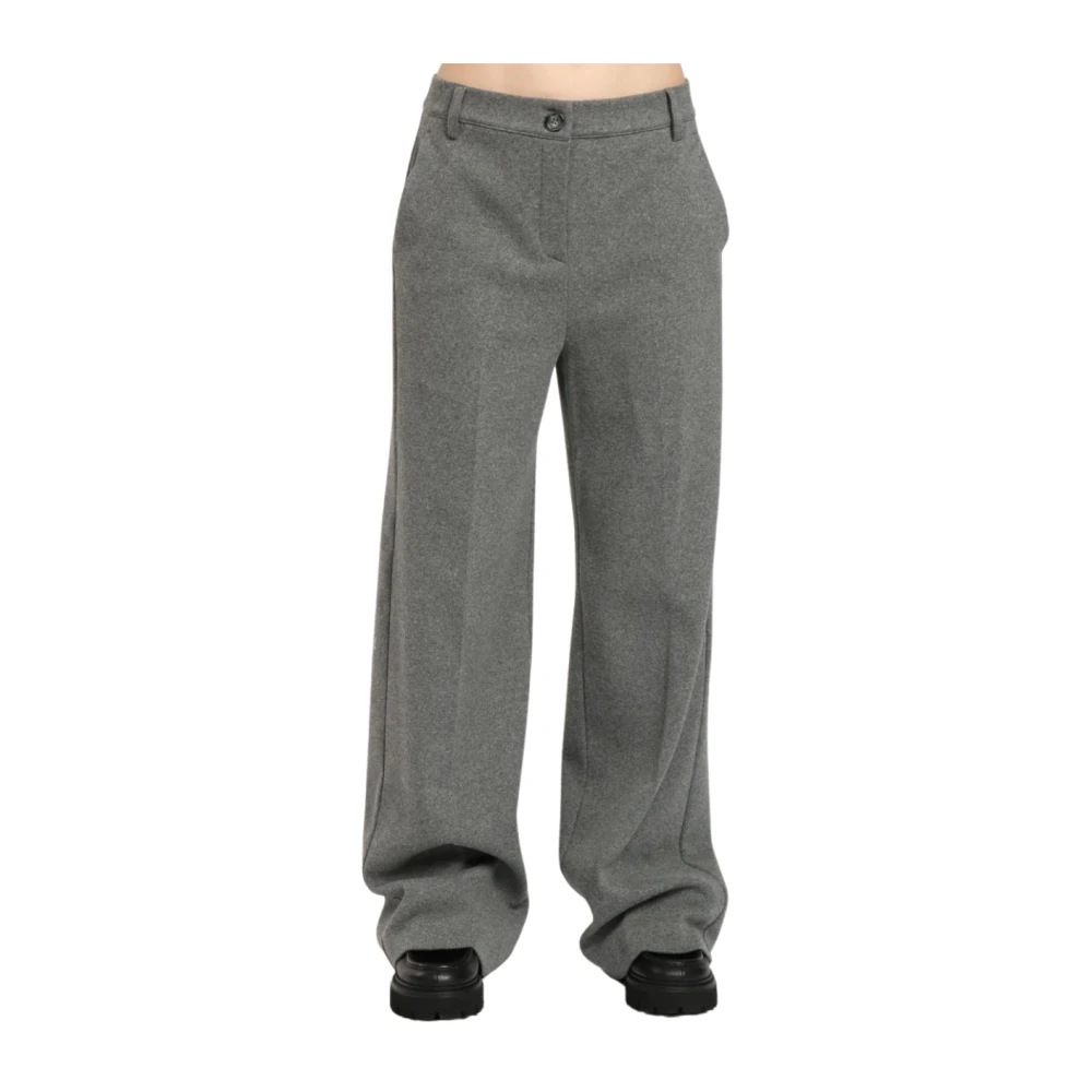 Max Mara Stijlvolle Broeken voor Vrouwen Gray Dames