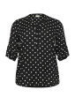 chemisier-a-pois-noir-imprime-craie