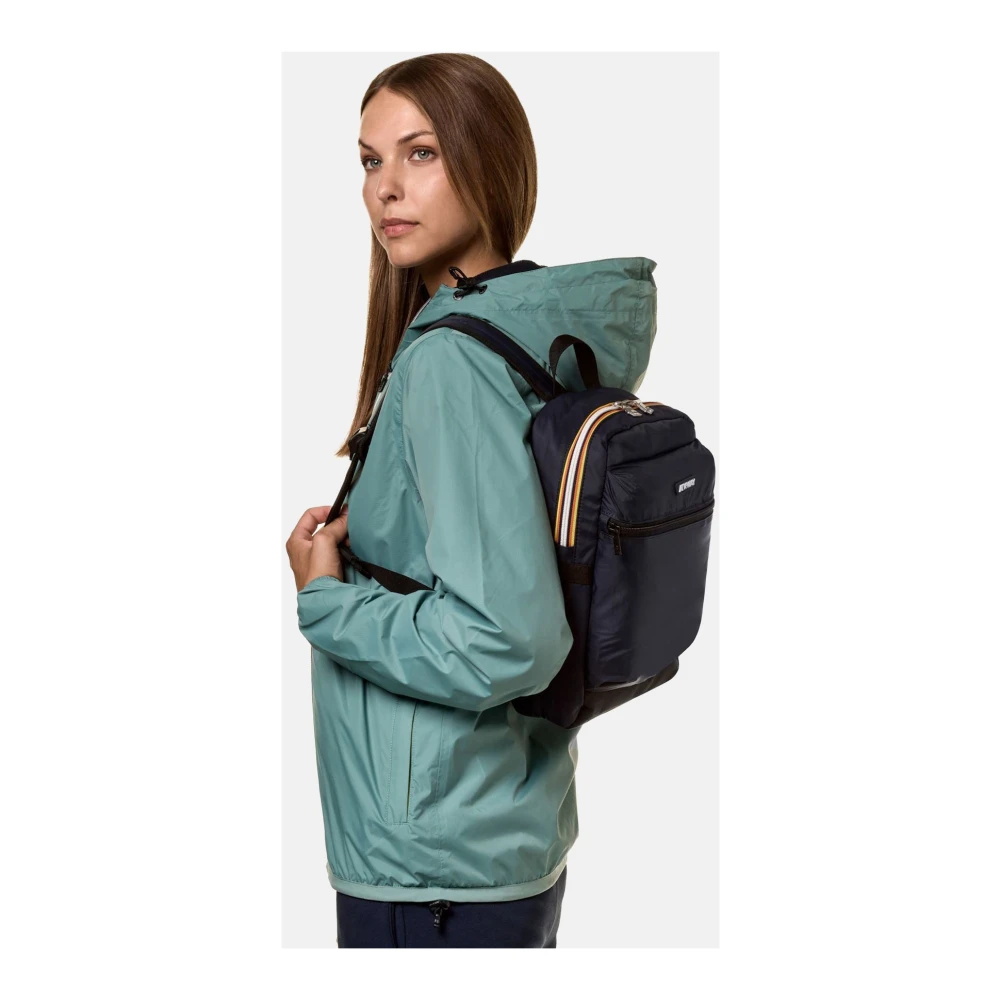 K-way Stijlvolle Rugzak voor Dagelijks Gebruik Blue Unisex