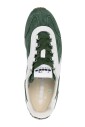 sneakers-verts-lacets-semelle-en-caoutchouc