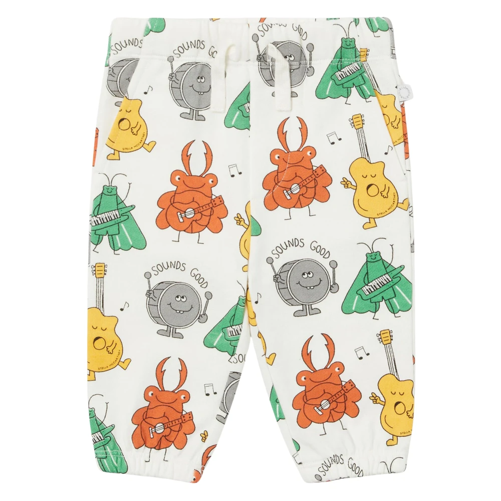 Stella Mccartney Boys Multicolor Leggings, 9 M, Sounds Good Joggers