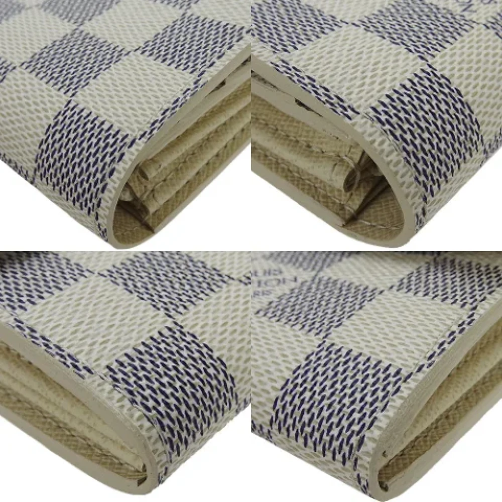 Louis Vuitton Vintage Pre-owned Canvas wallets Beige Dames