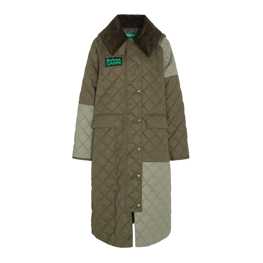 Barbour Quiltad Burghley Jacka Green, Dam