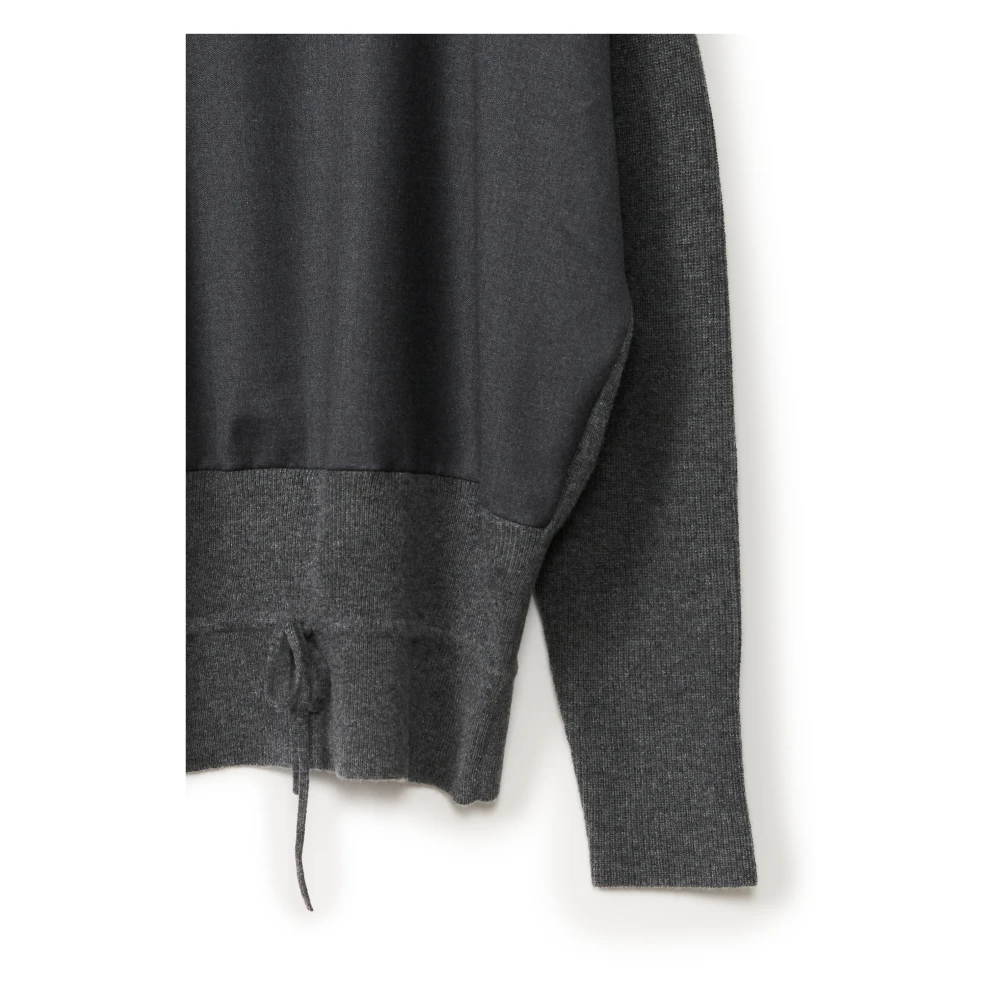 Fabiana Filippi Stijlvolle Sweater Collectie Black Dames