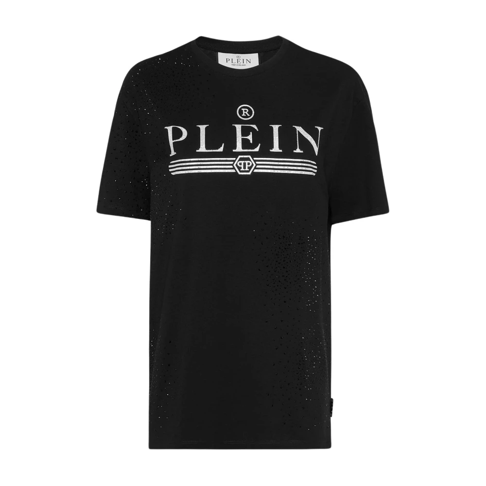 Philipp Plein Grafisch T-shirt Black Dames