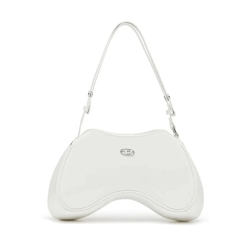 Diesel Witte Play Schoudertas White Dames