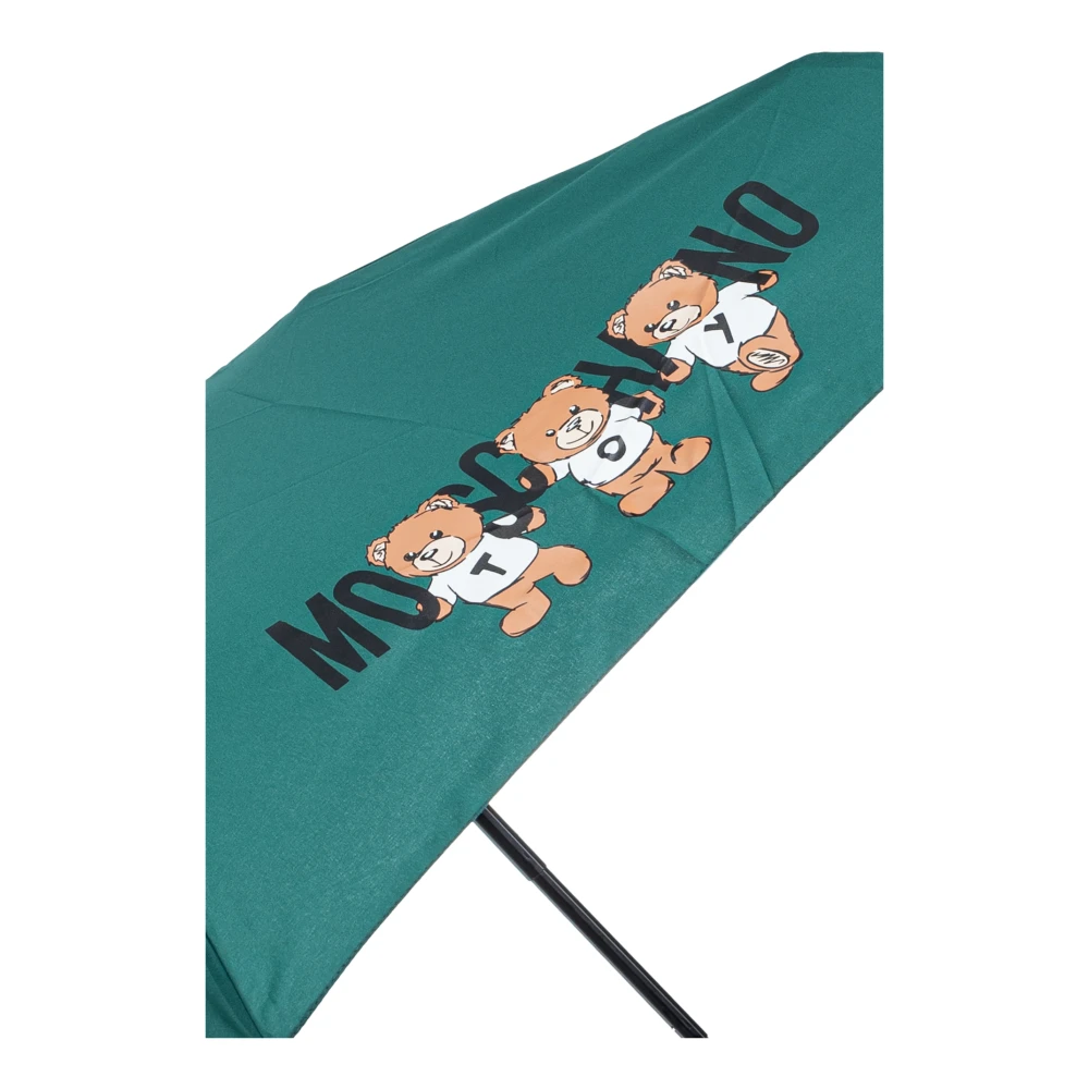 Moschino Paraplu met logo Green Unisex