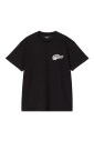 svart-bomull-logo-t-shirt