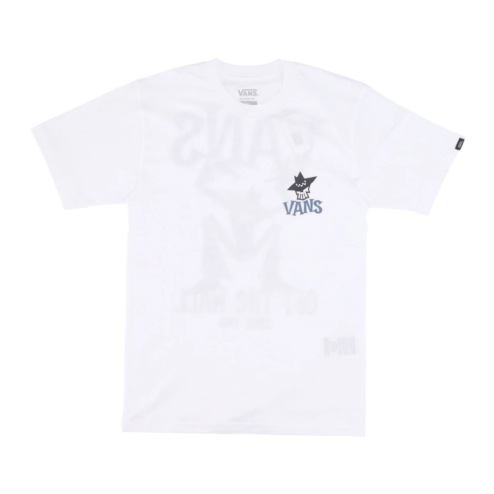 Vans Sketchy Friend Tee Wit Heren T-shirt White Heren