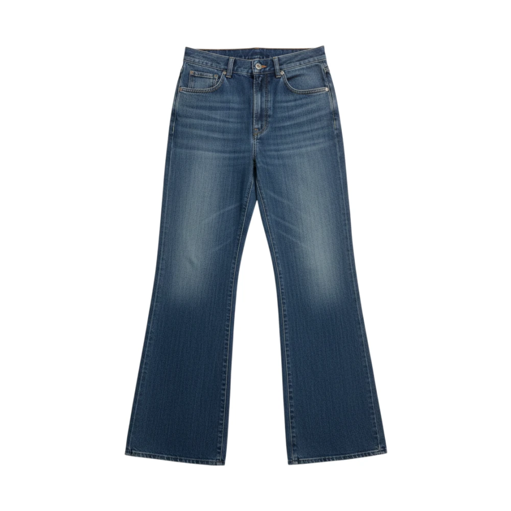 Dondup Blue Flare Jeans, Female, W26, Amber Jeans