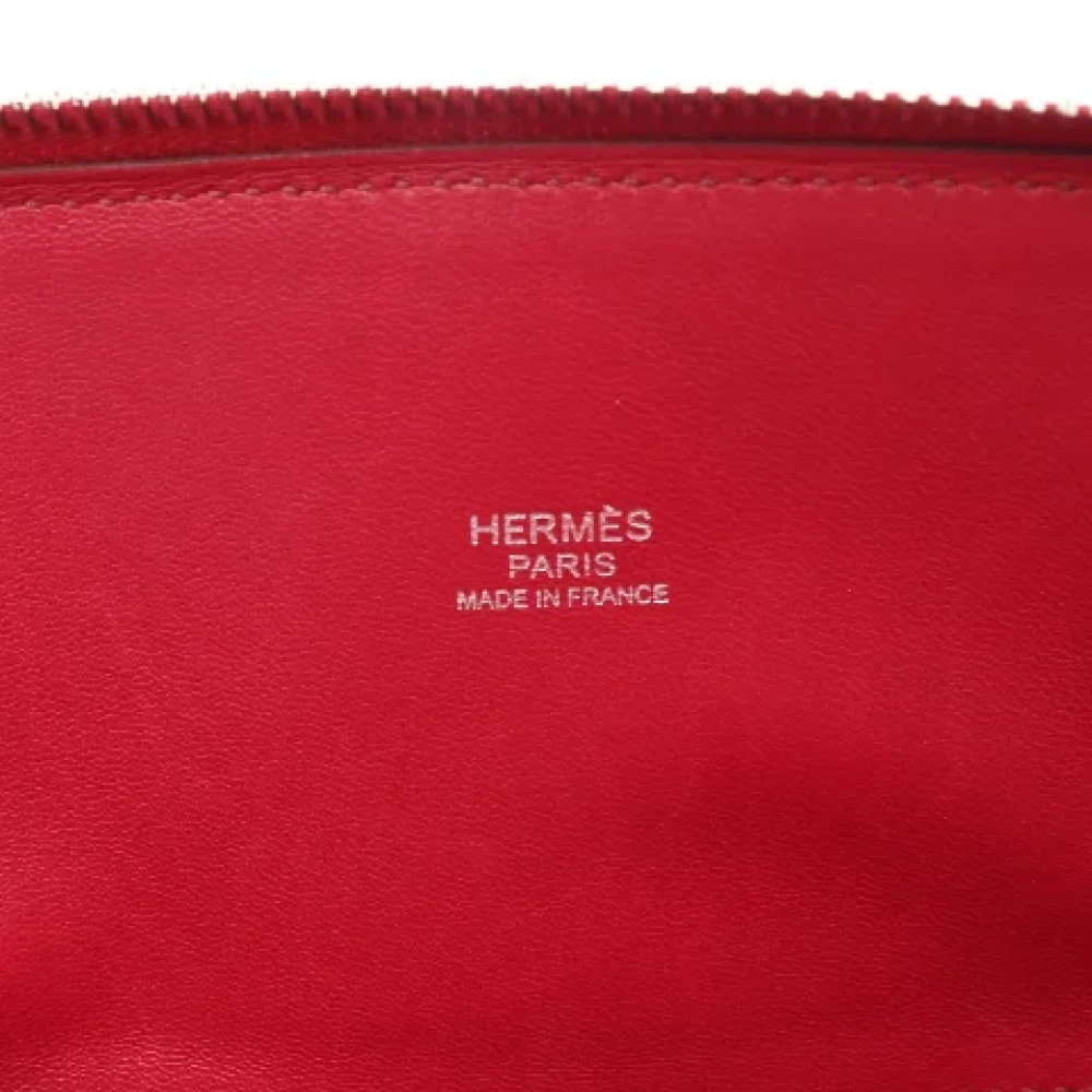 Hermès Vintage Pre-owned Leather handbags Pink Dames