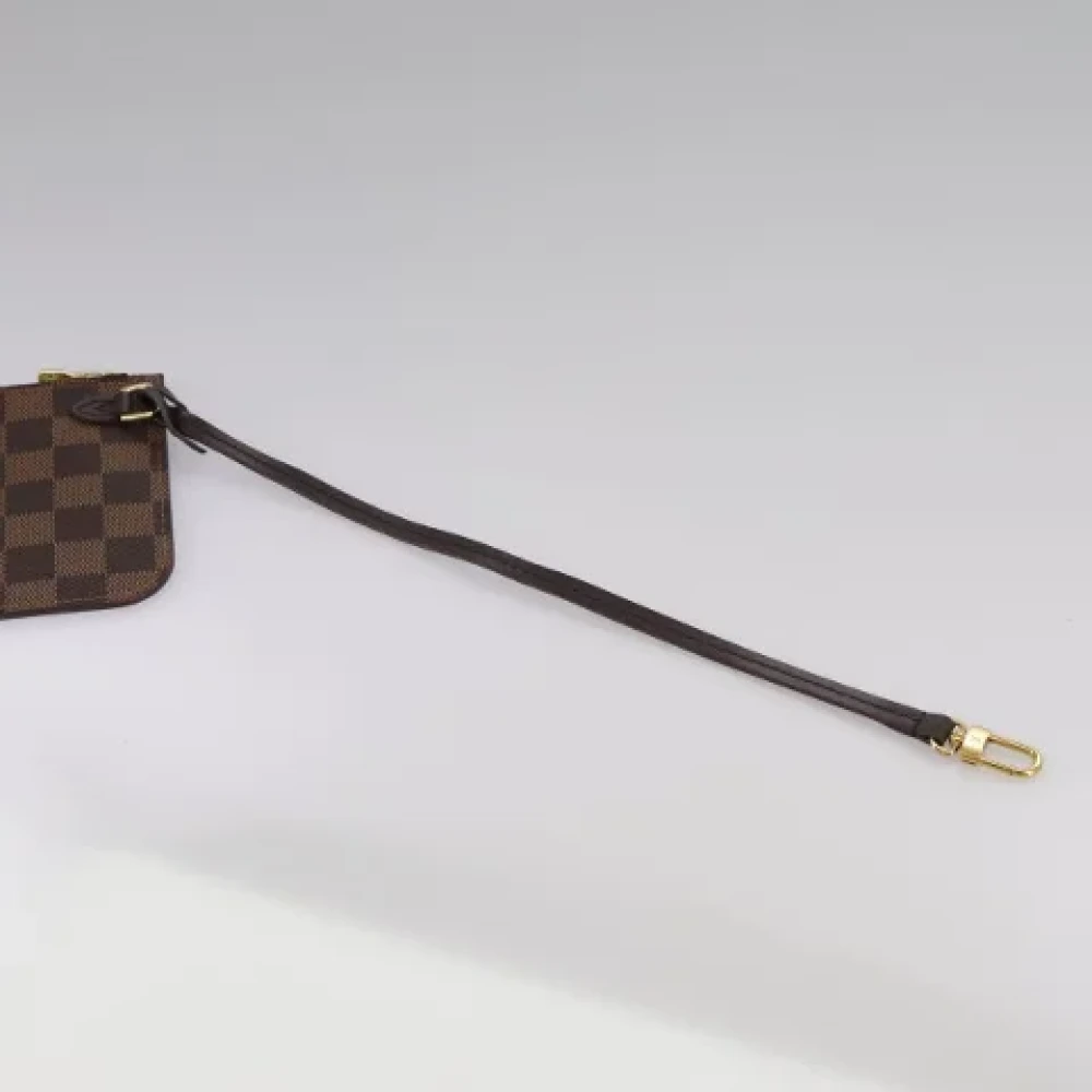 Louis Vuitton Vintage Pre-owned Canvas pouches Brown Dames