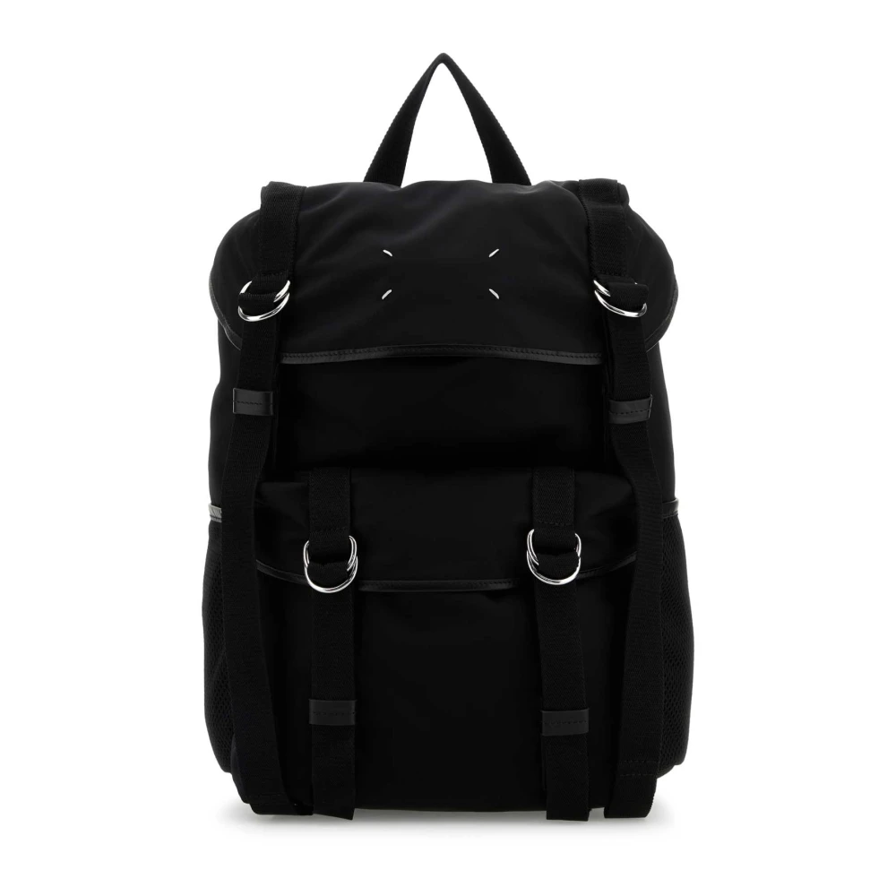 Maison Margiela Women's Black High Tech Medium Backpack
