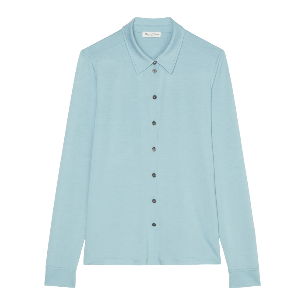 Marc O'Polo Jersey blouse regulier Blue Dames
